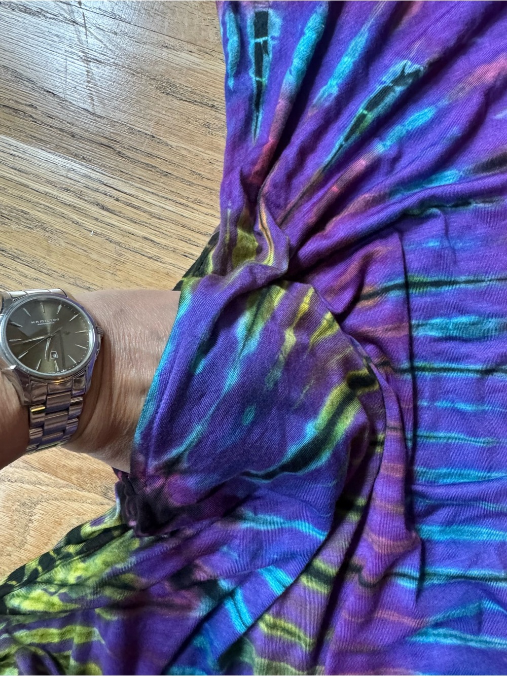 Sleeveless tie-dyed tank dress - Picture 8 of 10
